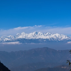 Ganesh himal range as seen from Chandragiri hill top