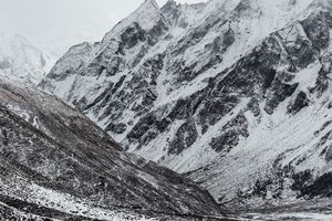 Langtang valley himalaya Nepal