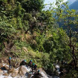 canyoning in Nepal