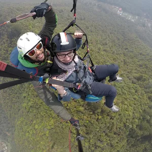 pilot Bijay fly from Kathmandu Paragliding