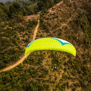 Paragliding Fly Lower into the Jungle