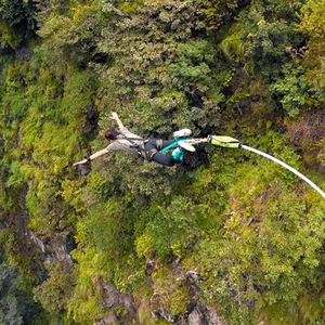 bungee jumping in Nepal from The Last Resort