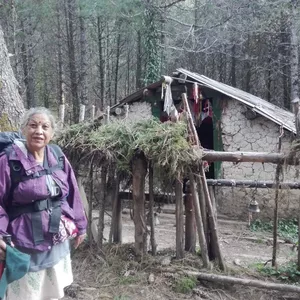 Old woman Hike from Rara Lake to Chuchu Maari Peak