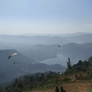 pokhara paragliding paraglide